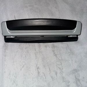 Black and Gray 3 Hole Punch